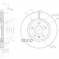 Диск тормозной chery chery kaiyi/M11/M12/omoda