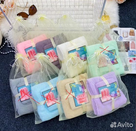 Набор банных полотенец, Микрофибра