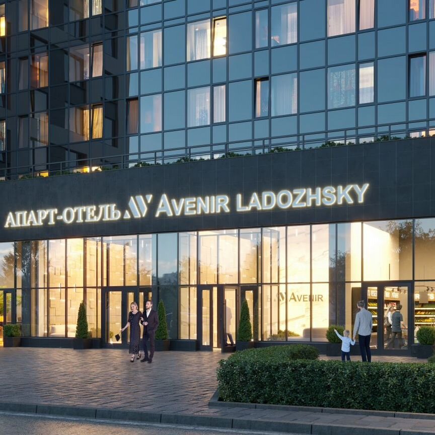 Апартаменты-студия, 39,4 м², 5/14 эт.