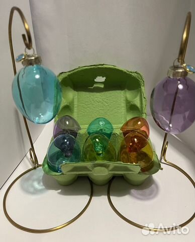 Елочные игрушки «Радуга»xmas toys купить в Москве | Хобби и отдых | Авито