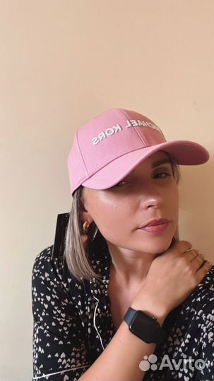 Кепка michael kors unisex розовая