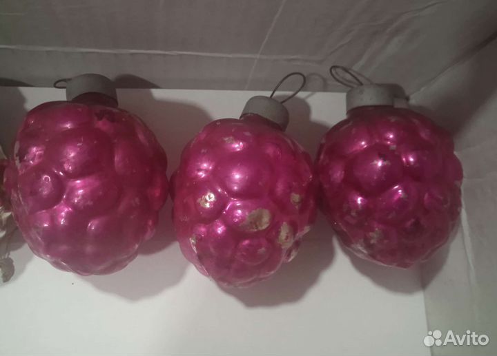 Ёлочные игрушки СССР