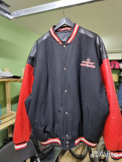 Куртка пилот бомбер chevrolet racing