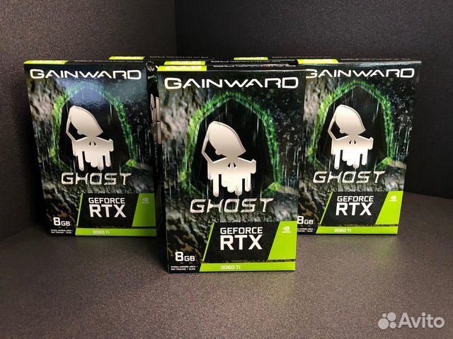 Видеокарта Gainward GeForce RTX 3060 Ti Ghost LHR купить в Санкт 