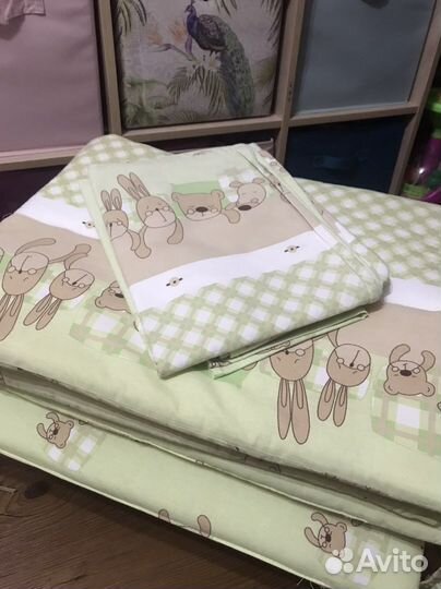 Бортики в детскую кроватку