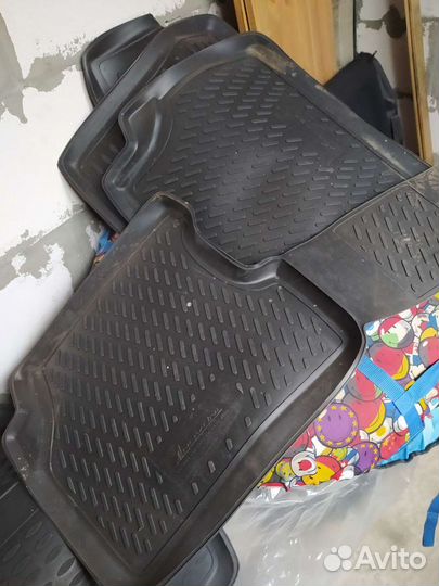 Форд фьюжн, фиеста. Коврики в салон