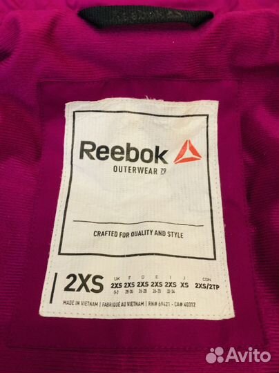 Куртка Reebok женская 2XS