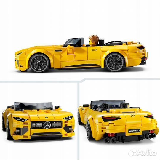 Конструктор lego Speed Champions 76924 Конструктор Mercedes-AMG G63 и Mercedes-AMG SL 63