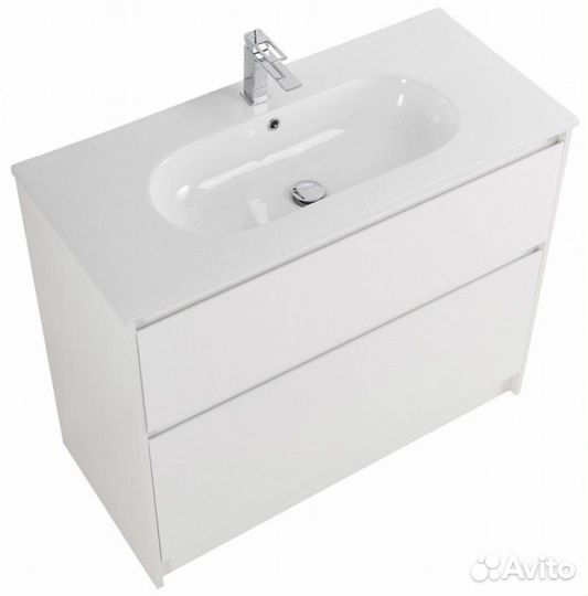 Мебель для ванной BelBagno Kraft-1000-PIA-LOV-1000 Bianco Opaco