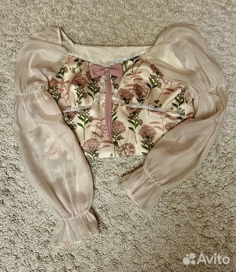 Рубашка/корсет милая лолита