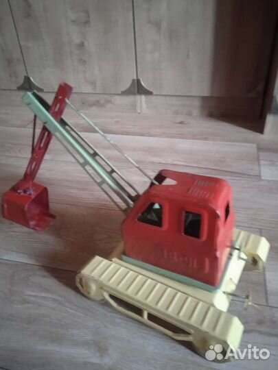 Экскаватор игрушка сим СССР