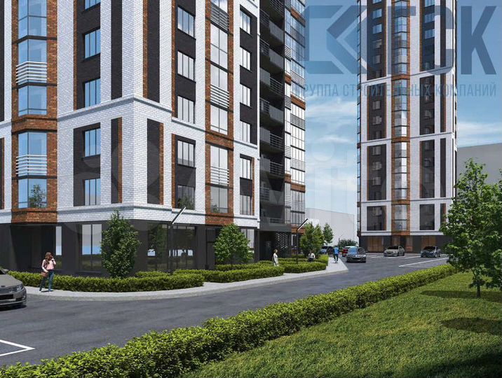 Квартира-студия, 21,5 м², 11/17 эт.