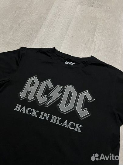 AC/DC Back in Black L футболка мужская