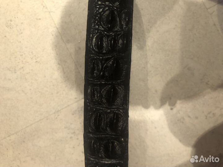 Ремень из кожи крокодила