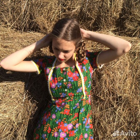 Винтажное платье