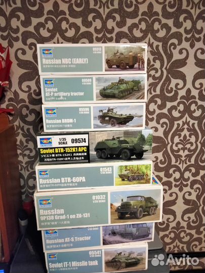 Сборные модели компании Trumpeter 1:35