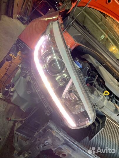 Правая Фара Kia ceed jd с дхо