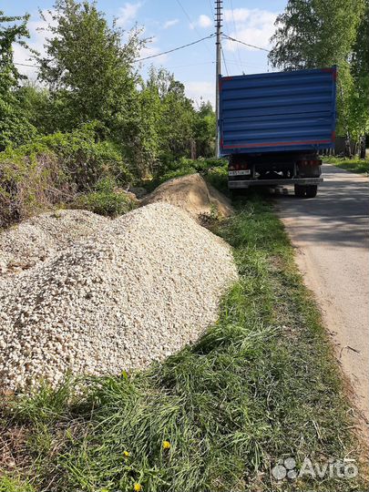 Щебень, песок,чернозём,навоз,вывоз мусора