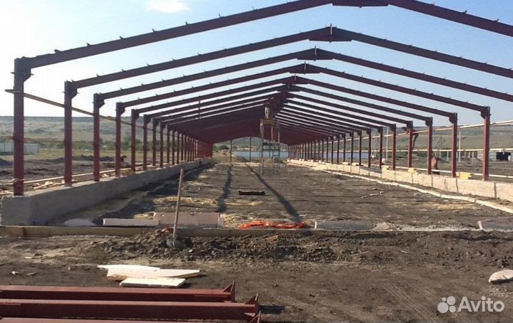 Строительство животноводческой фермы