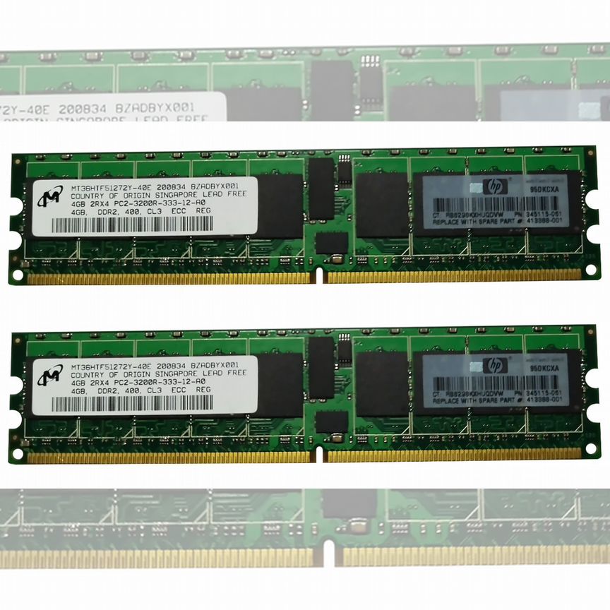 [343058-B21] Оперативная Память Hp Ddr2 8gb 343058-B21