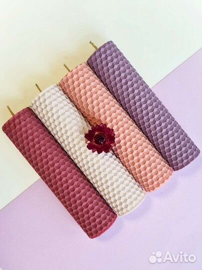 Свечи медовые в подарок. Ручная работа. Опт