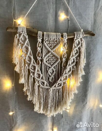 Макраме панно