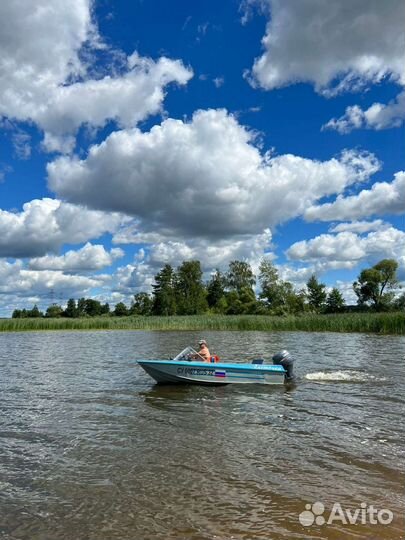 Моторная лодка Ока 4 + мотор yamaha 40 л.с. 4T