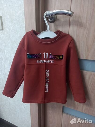 Теплая детская кофта в идеальном состоянии