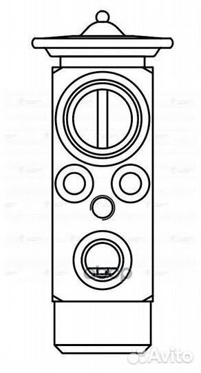 Клапан кондиционера ltrv2129 luzar