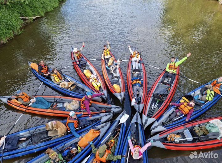 Прокат байдарок и снаряжения для водных походов