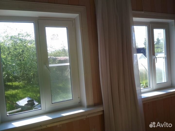 Окна в деревянном доме