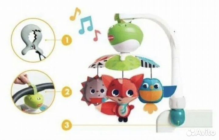 Детский мобиль tiny love солнечная полянка