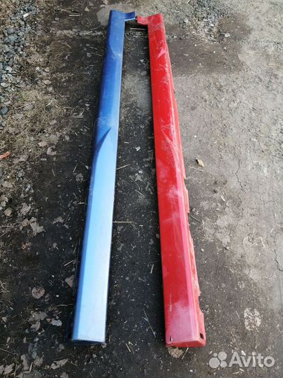 Накладки на пороги opc opel zafira a