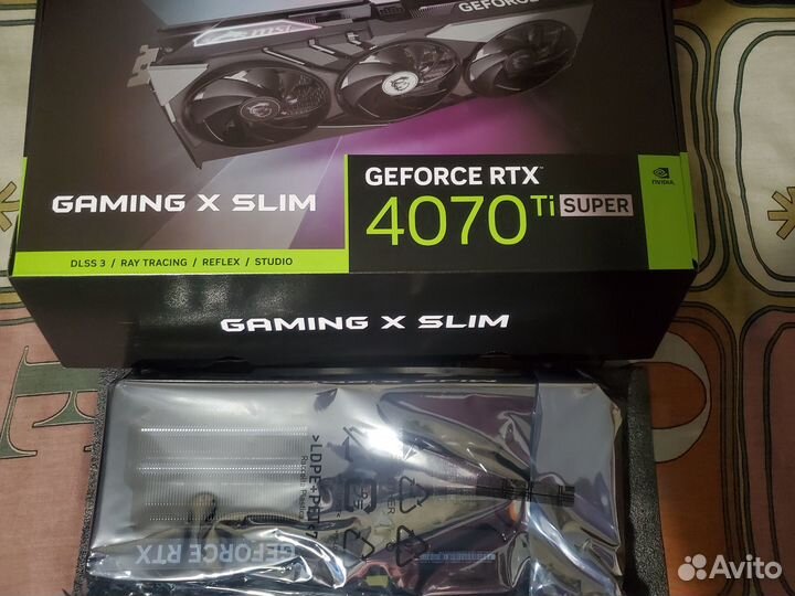 MSI RTX 4070 Ti Super Gaming X Slim 16G GeForce