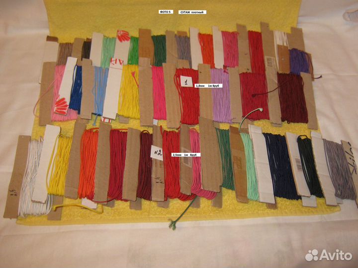 Шнуры, зажимы, концевики