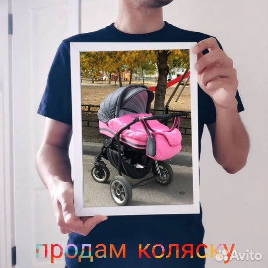 Коляска 2 в 1 adamex zico