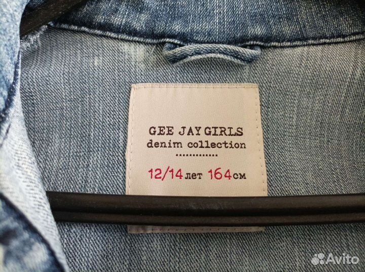 Джинсовая куртка для девочки