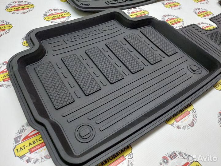 Резиновые коврики салона Нива Урбан