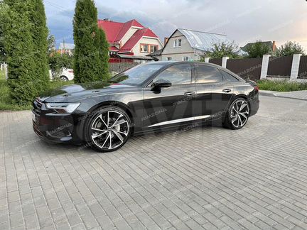 Кованые диски R21 на audi A6 C8