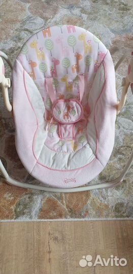 Детские качели шезлонг