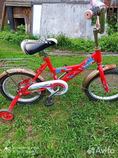 Детский четырехколесный,велосипед, крепкий