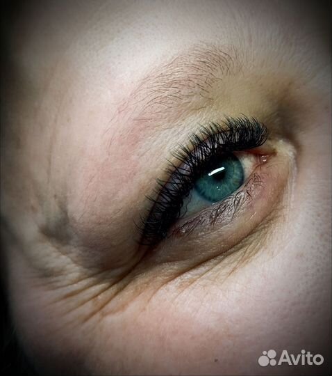 Наращивание ресниц на дому