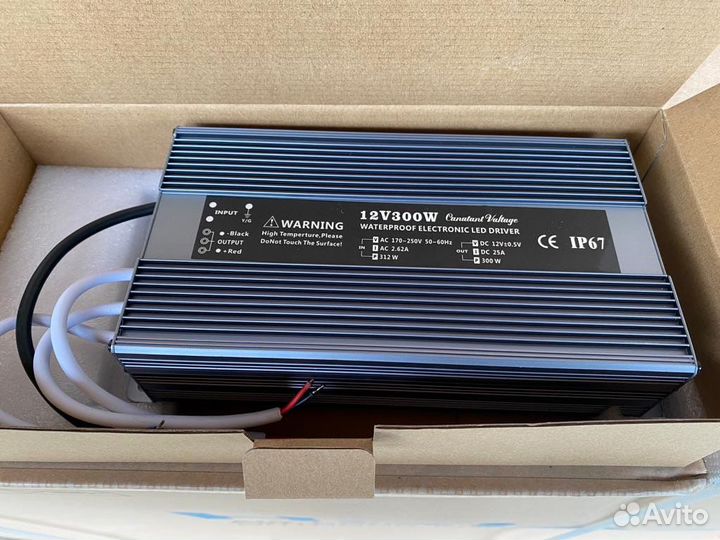 Блок питания 300w для светодиодной ленты
