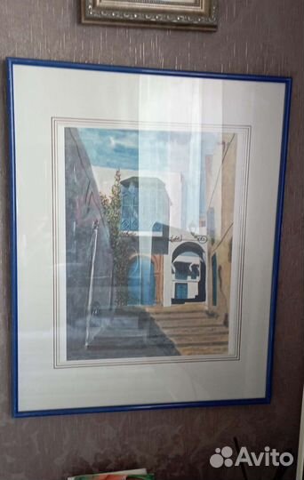 Картины в рамках со стеклом 50х40см 4шт