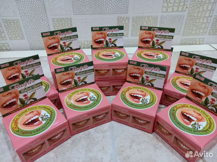 Тайская зубная паста, порошковая