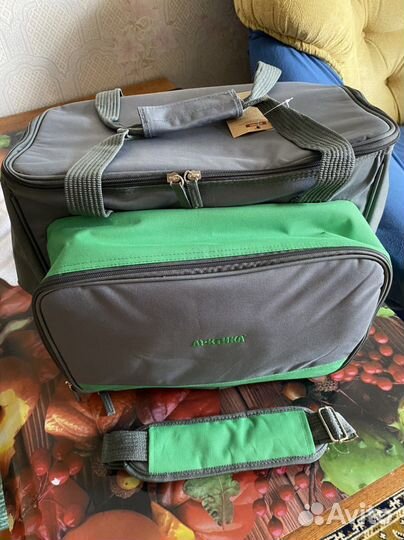 Сумка холодильник Арктика 24,5л с посудой