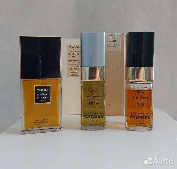 Chanel coco, chanel 19, chanel 5 винтаж