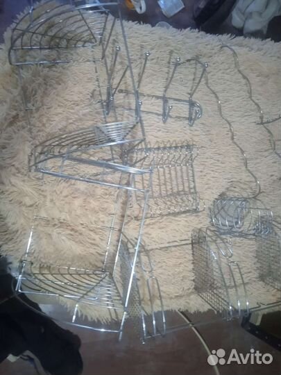 Полочка для ванной угловая