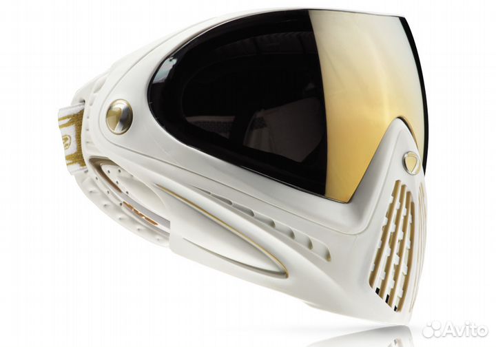 Маска пейнтбольная Dye i4, White Gold