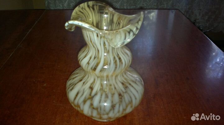 Вазы цветное стекло СССР